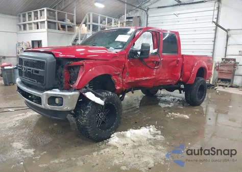 2012 Ford F-250 Lariat z USA, uszkodzony, nr VIN 1FT7W2BT1CEC65873